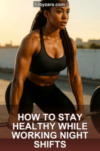 How to Stay Healthy While Working Night Shifts