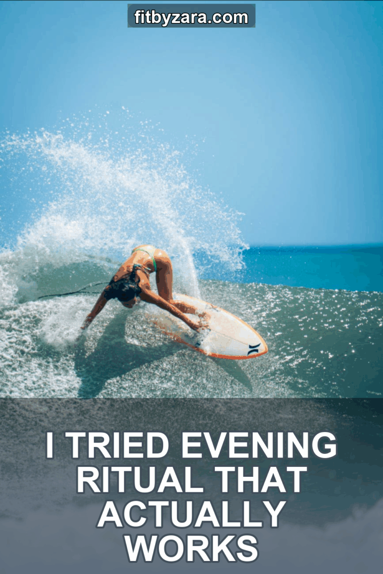 I Tried Evening Ritual That Actually Works