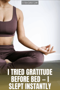 I Tried Gratitude Before Bed — I Slept Instantly