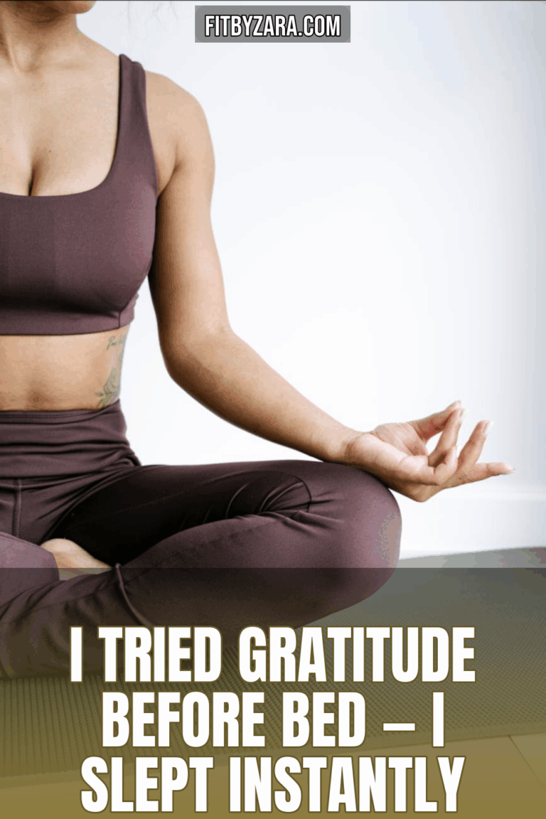 I Tried Gratitude Before Bed — I Slept Instantly