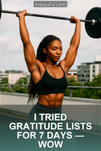 I Tried Gratitude Lists for 7 Days — WOW