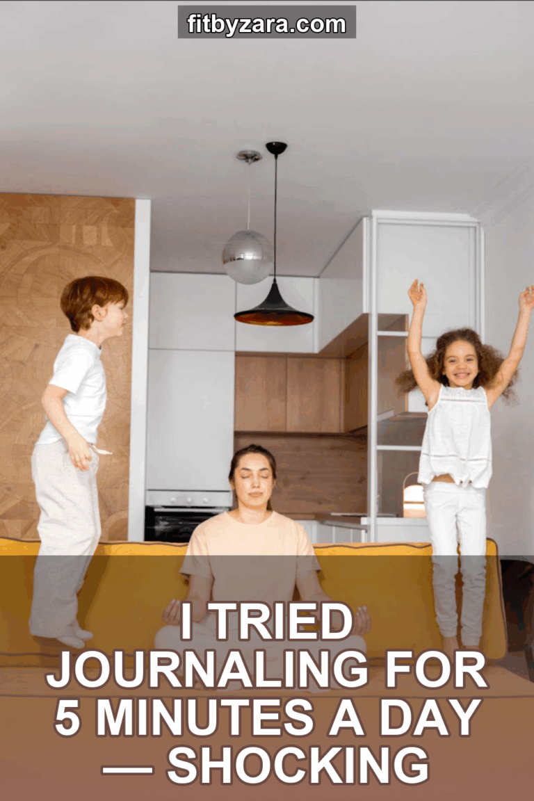 I Tried Journaling for 5 Minutes a Day — Shocking