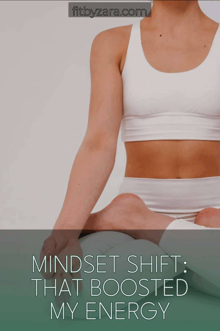 Mindset Shift: That Boosted My Energy