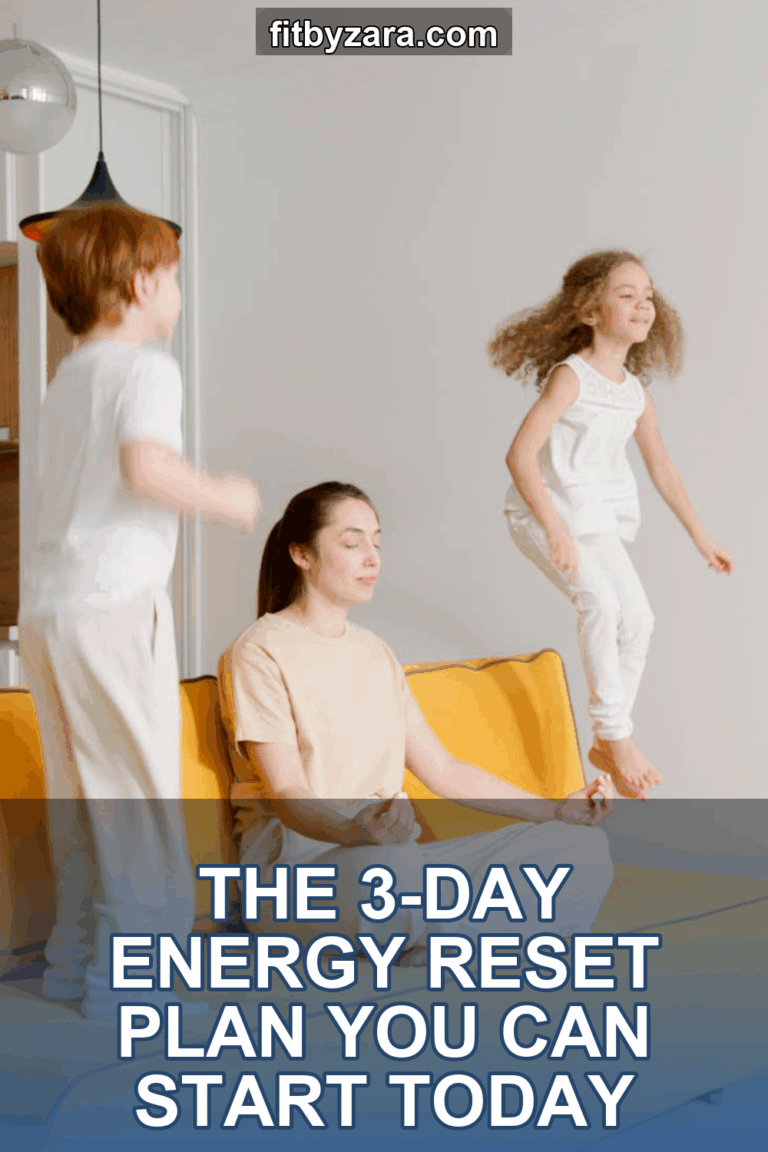 The 3-Day Energy Reset Plan You Can Start Today