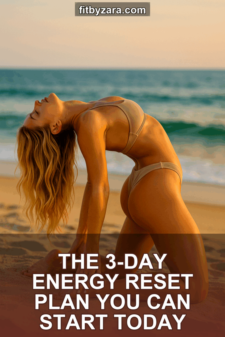 The 3-Day Energy Reset Plan You Can Start Today