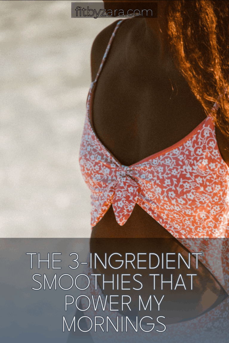 The 3-Ingredient Smoothies That Power My Mornings