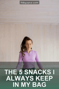The 5 Snacks I Always Keep in My Bag