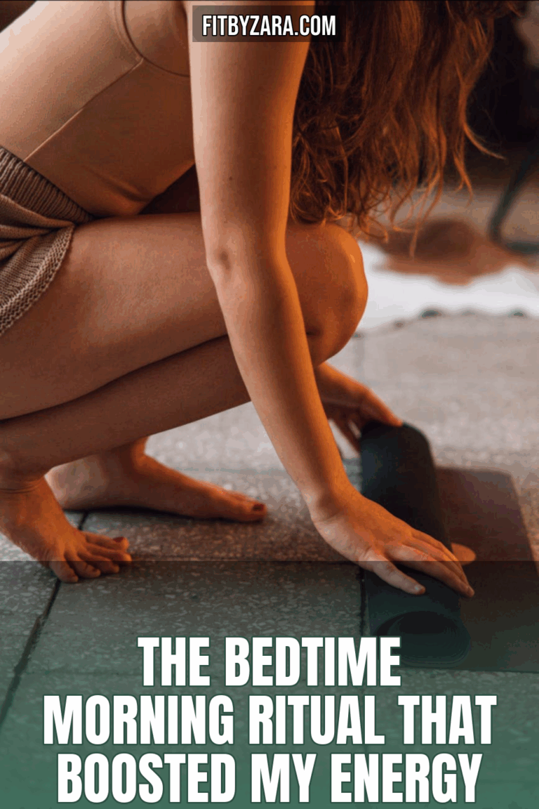The Bedtime Morning Ritual That Boosted My Energy