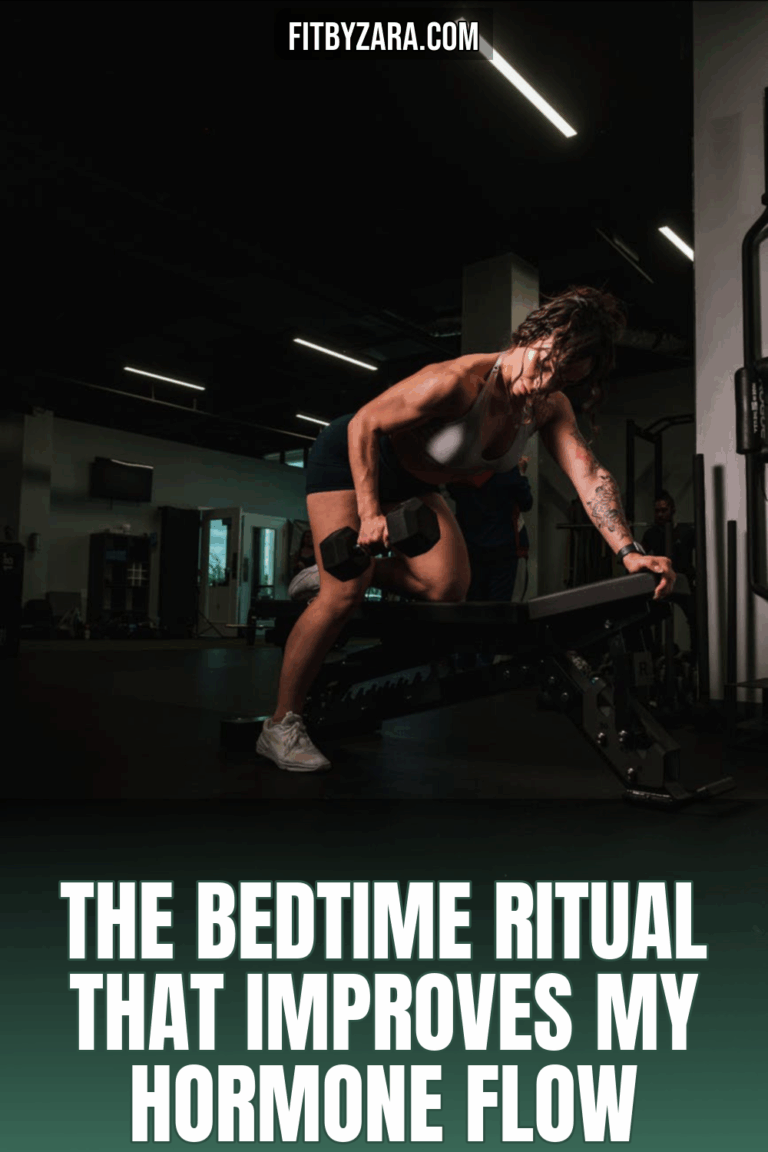 The Bedtime Ritual That Improves My Hormone Flow