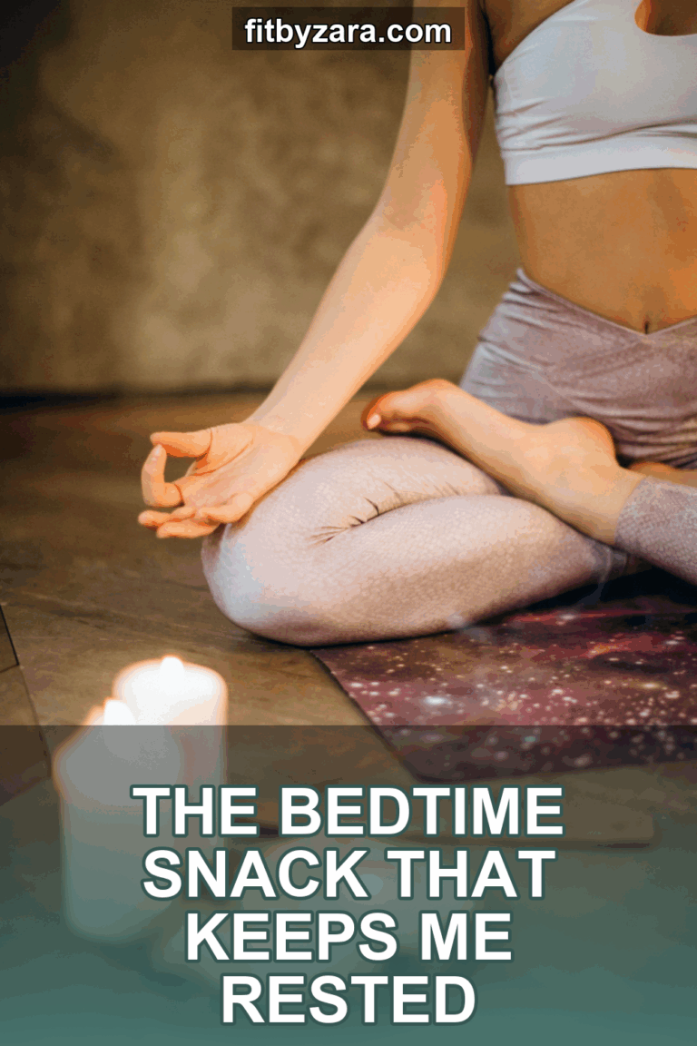 The Bedtime Snack That Keeps Me Rested