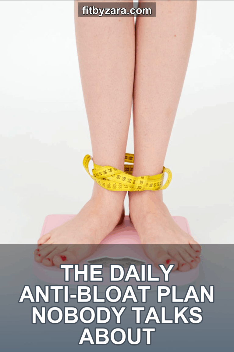 The Daily Anti-Bloat Plan Nobody Talks About