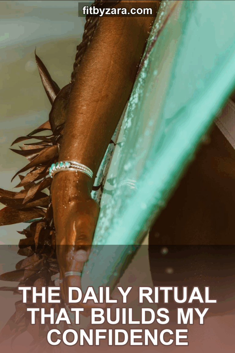 The Daily Ritual That Builds My Confidence