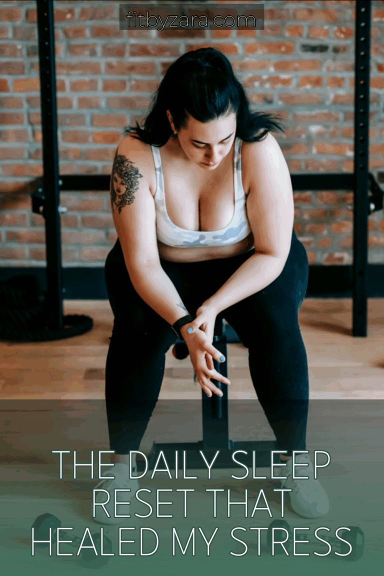 The Daily Sleep Reset That Healed My Stress