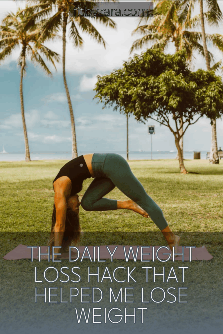 The Daily Weight Loss Hack That Helped Me Lose Weight