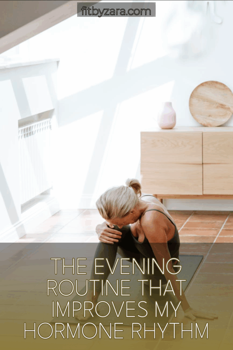 The Evening Routine That Improves My Hormone Rhythm