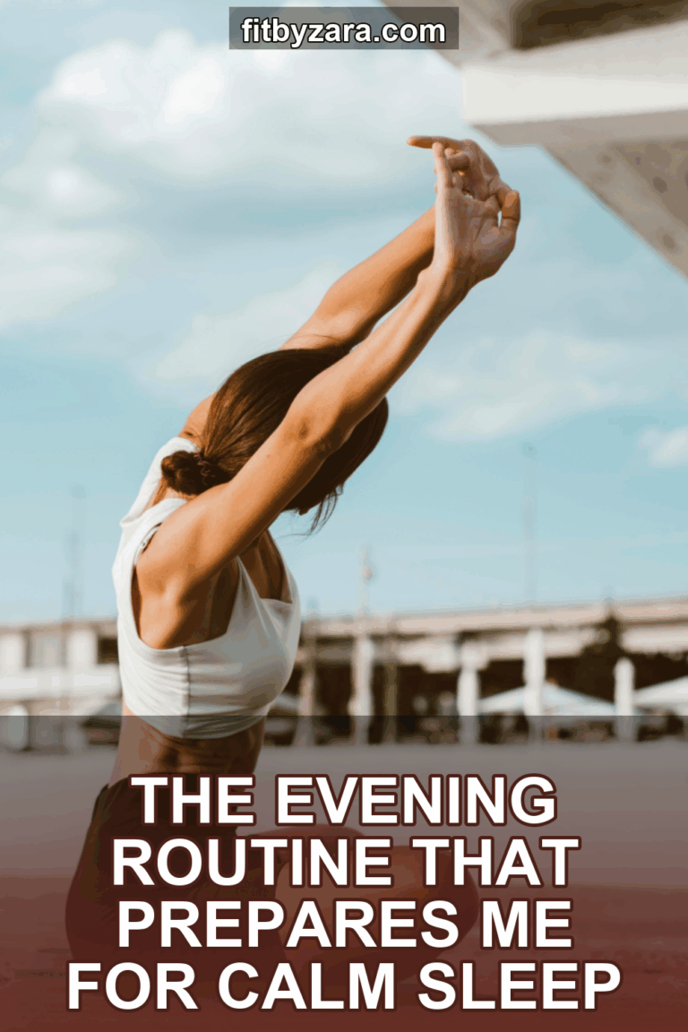 The Evening Routine That Prepares Me for Calm Sleep
