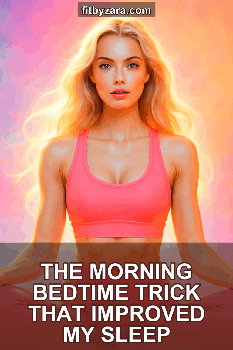 The Morning Bedtime Trick That Improved My Sleep