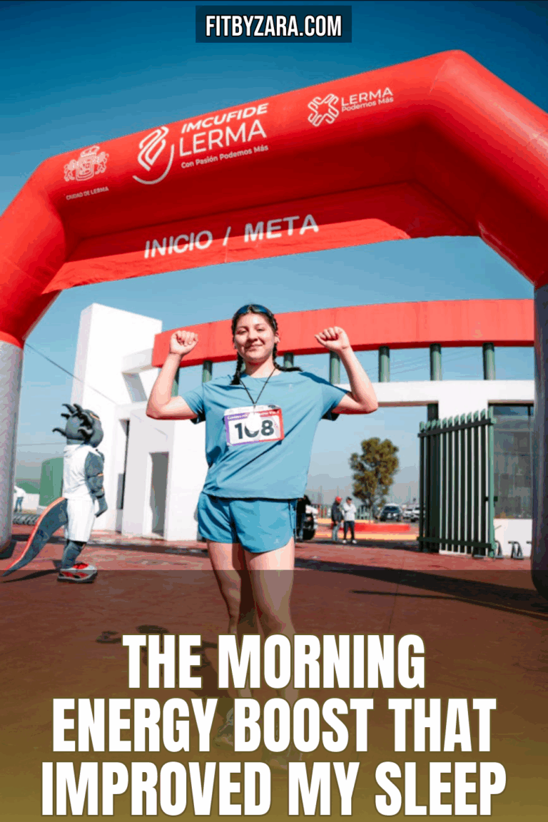 The Morning Energy Boost That Improved My Sleep