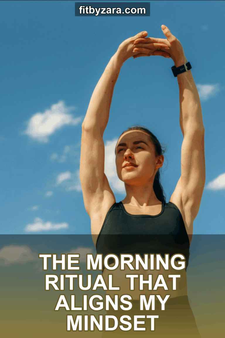 The Morning Ritual That Aligns My Mindset