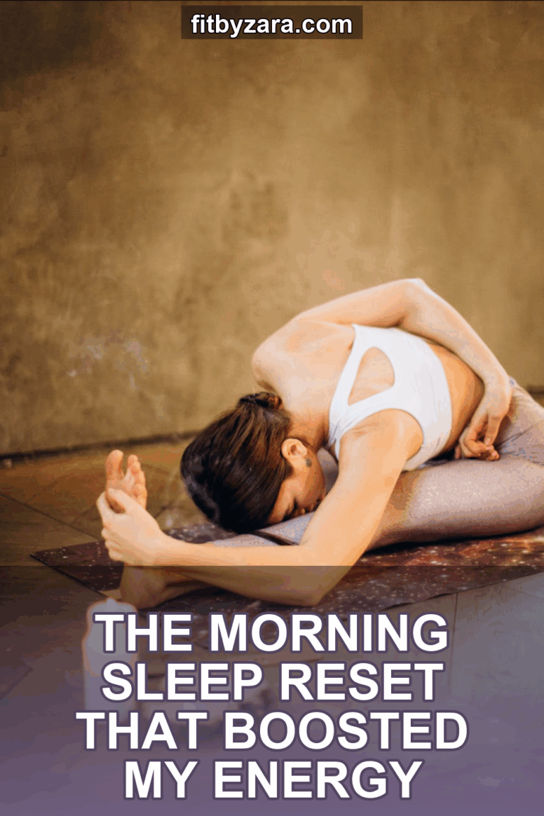 The Morning Sleep Reset That Boosted My Energy