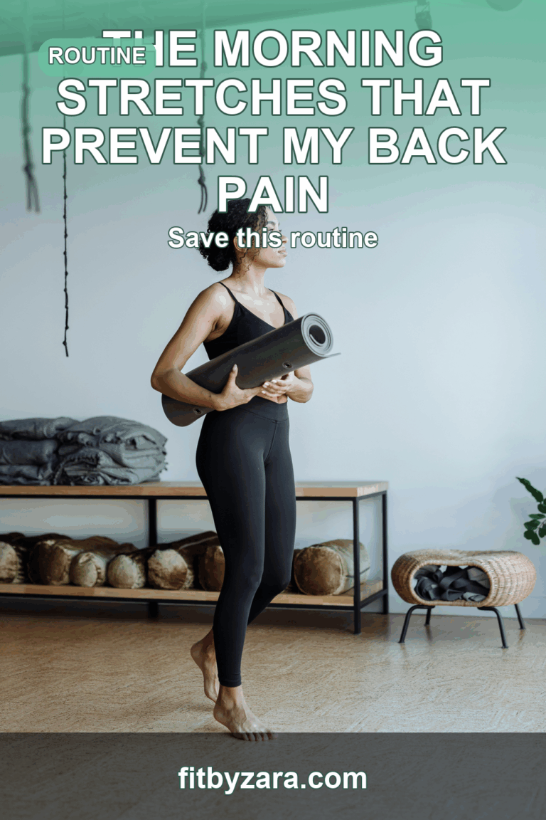 The Morning Stretches That Prevent My Back Pain