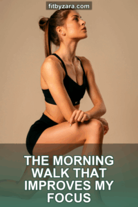 The Morning Walk That Improves My Focus