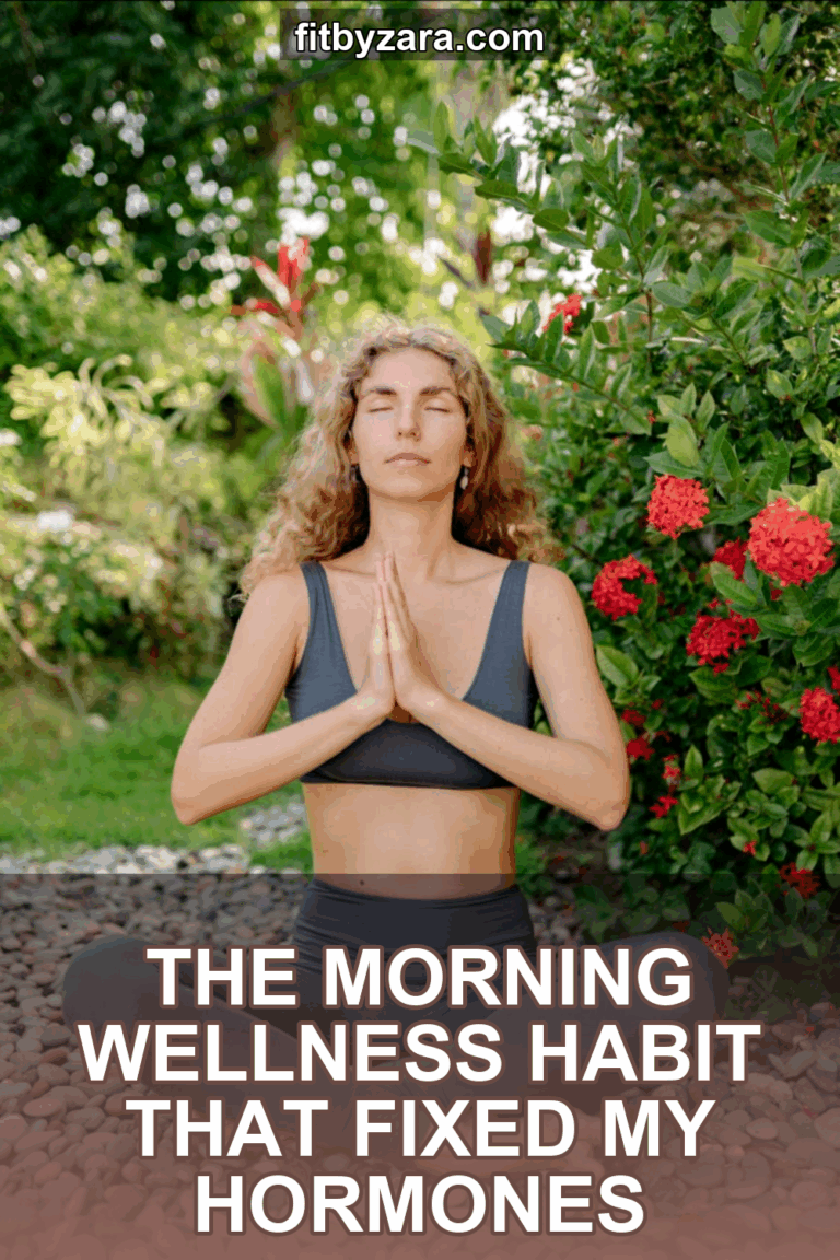 The Morning Wellness Habit That Fixed My Hormones