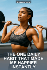 The One Daily Habit That Made Me Happier Instantly