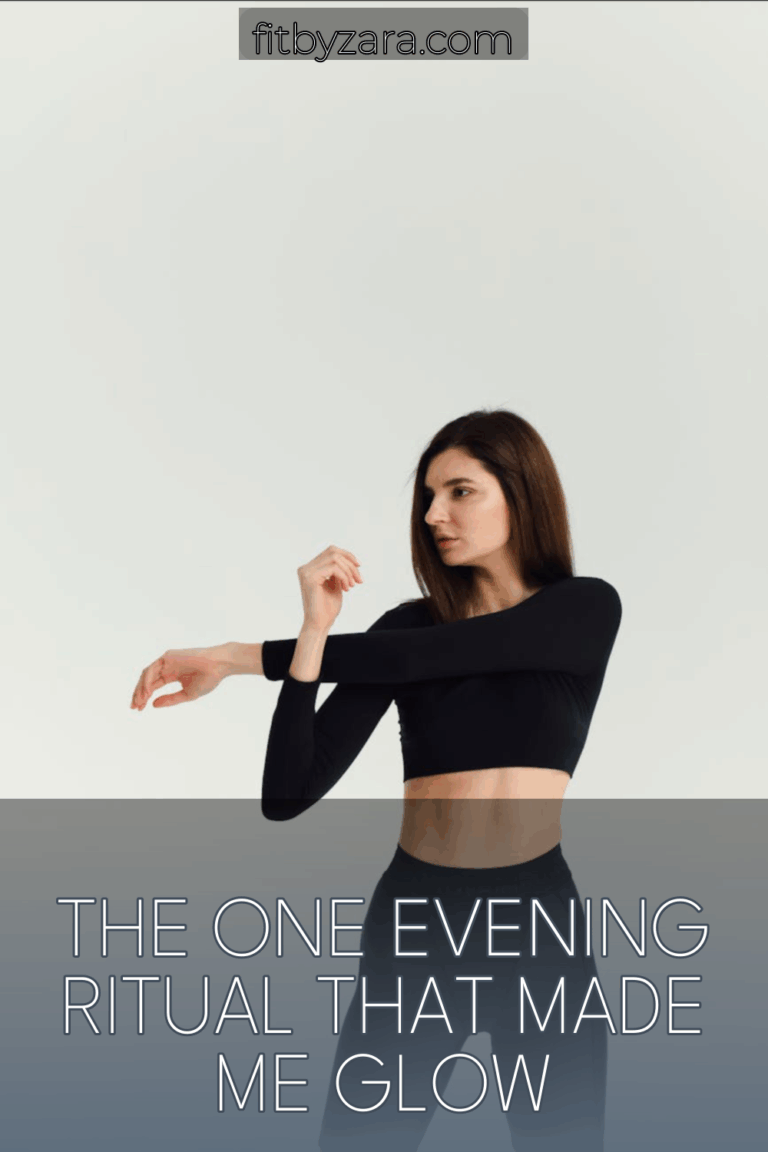 The One Evening Ritual That Made Me Glow