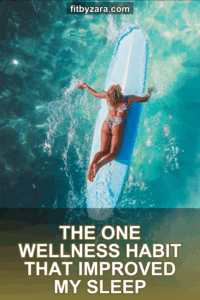 The One Wellness Habit That Improved My Sleep