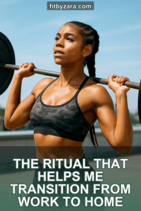The Ritual That Helps Me Transition From Work to Home