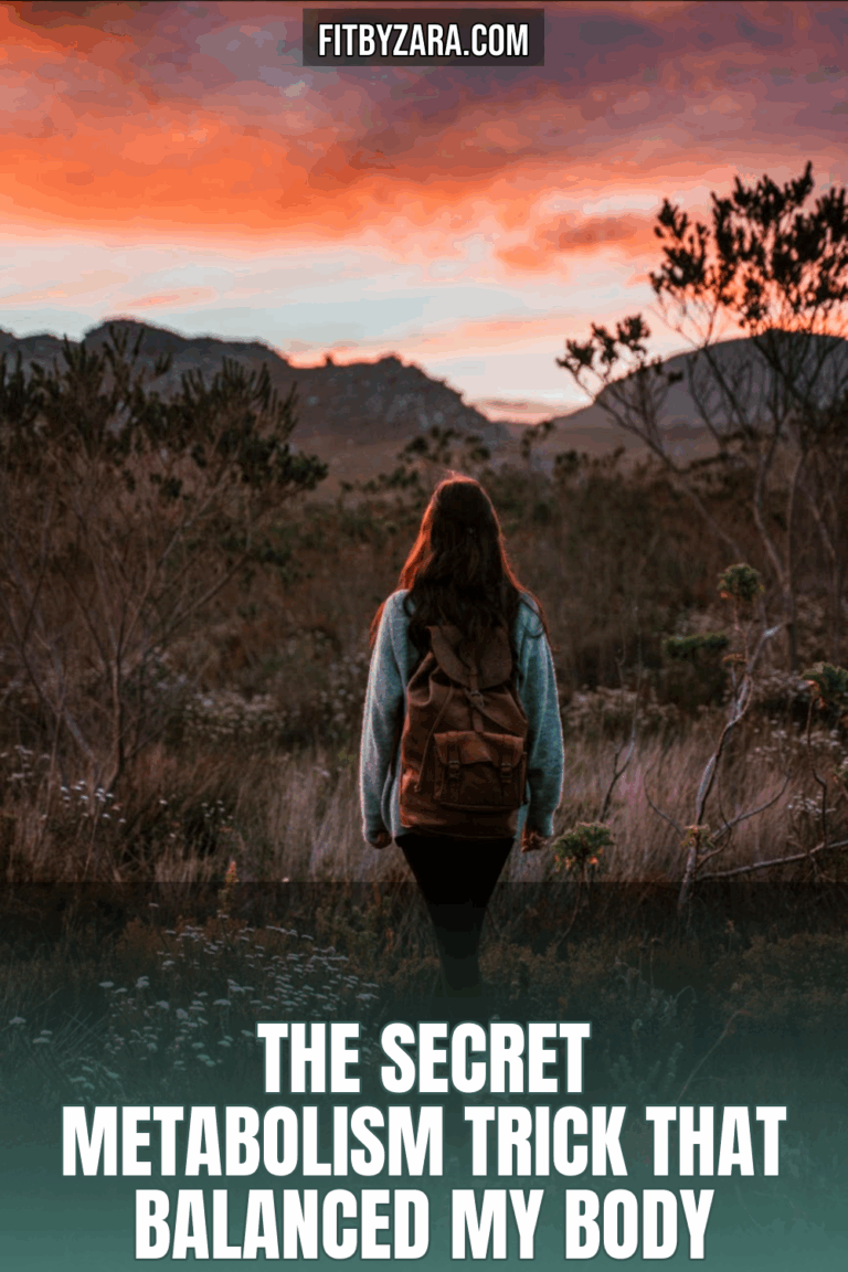 The Secret Metabolism Trick That Balanced My Body