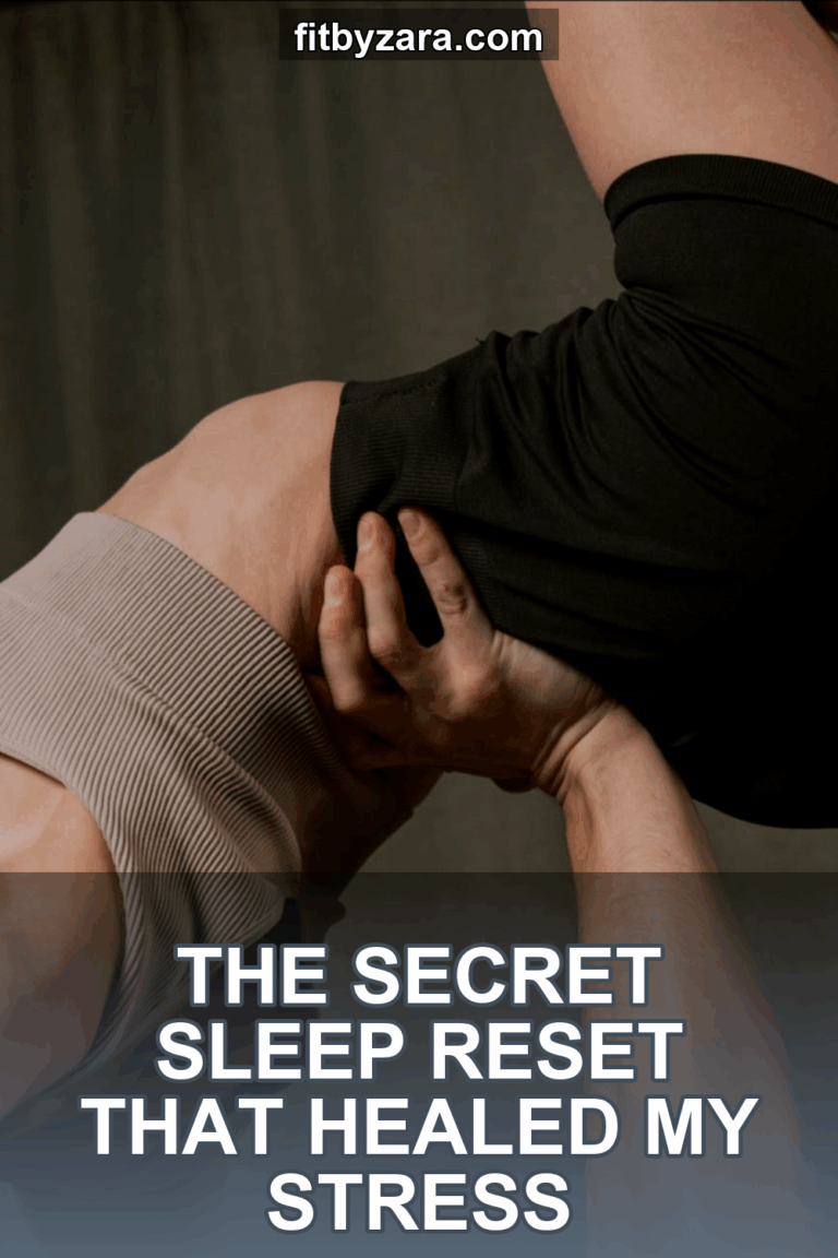 The Secret Sleep Reset That Healed My Stress