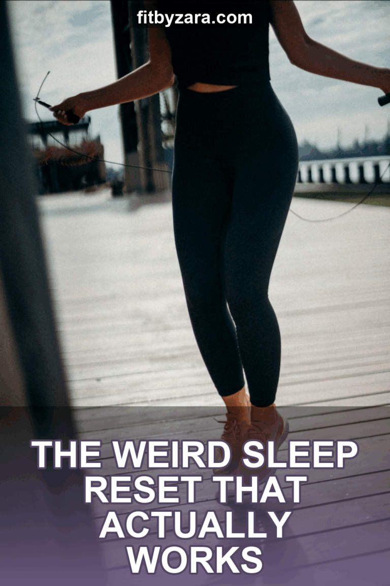The Weird Sleep Reset That Actually Works