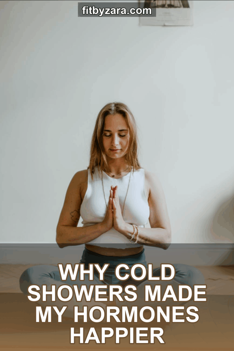 Why Cold Showers Made My Hormones Happier