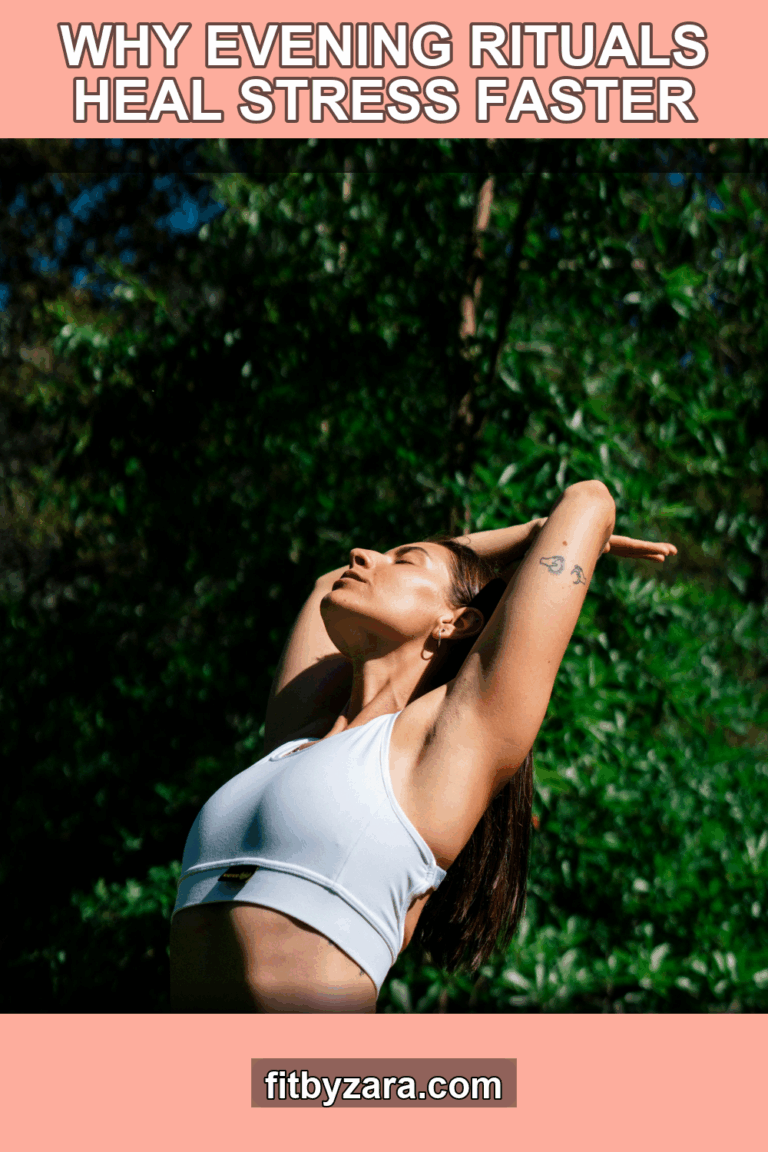 Why Evening Rituals Heal Stress Faster