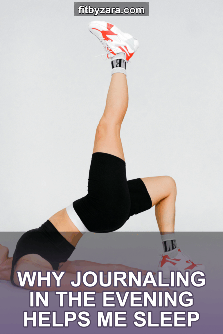 Why Journaling in the Evening Helps Me Sleep