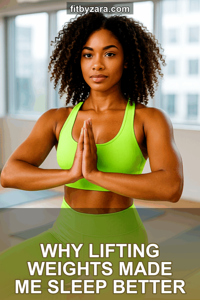 Why Lifting Weights Made Me Sleep Better