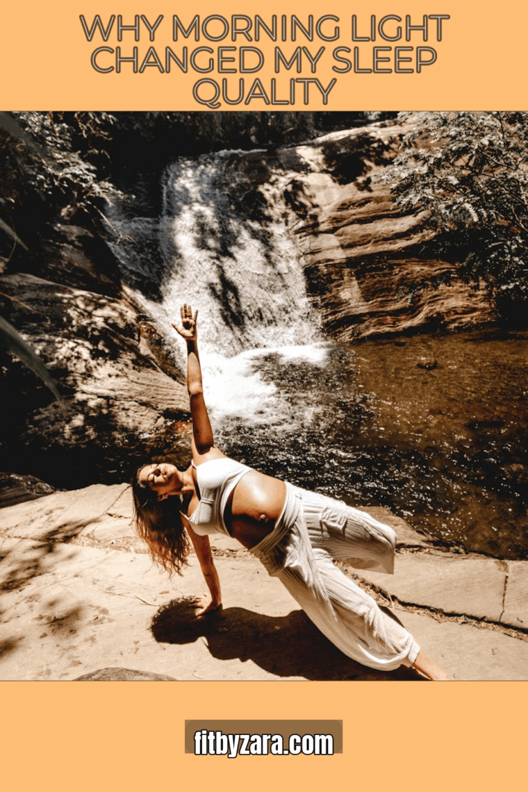 Why Morning Light Changed My Sleep Quality