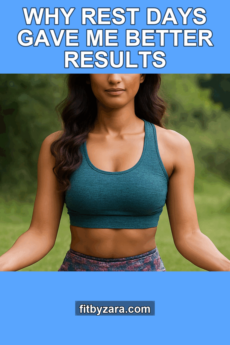 Why Rest Days Gave Me Better Results