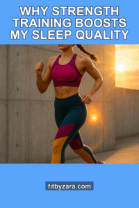 Why Strength Training Boosts My Sleep Quality