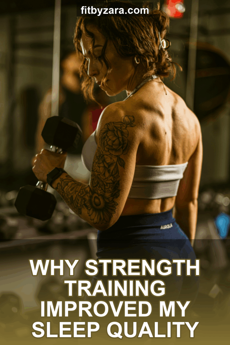 Why Strength Training Improved My Sleep Quality
