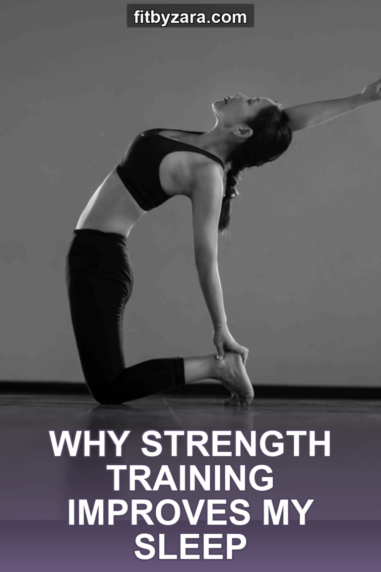 Why Strength Training Improves My Sleep