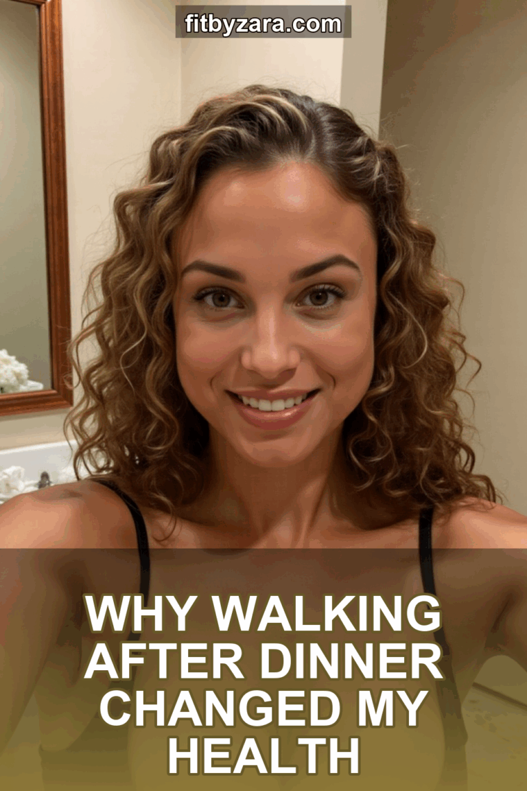 Why Walking After Dinner Changed My Health