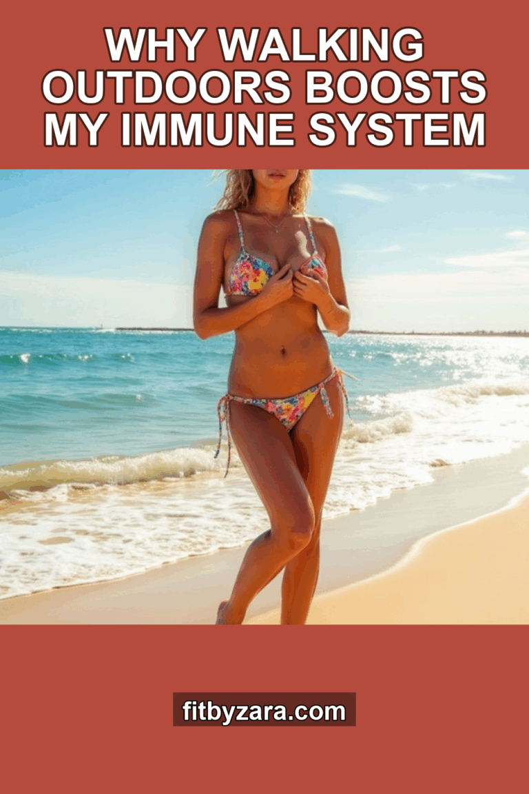 Why Walking Outdoors Boosts My Immune System