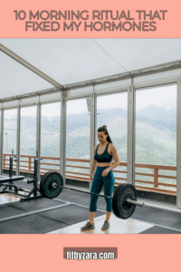 10 Morning Ritual That Fixed My Hormones