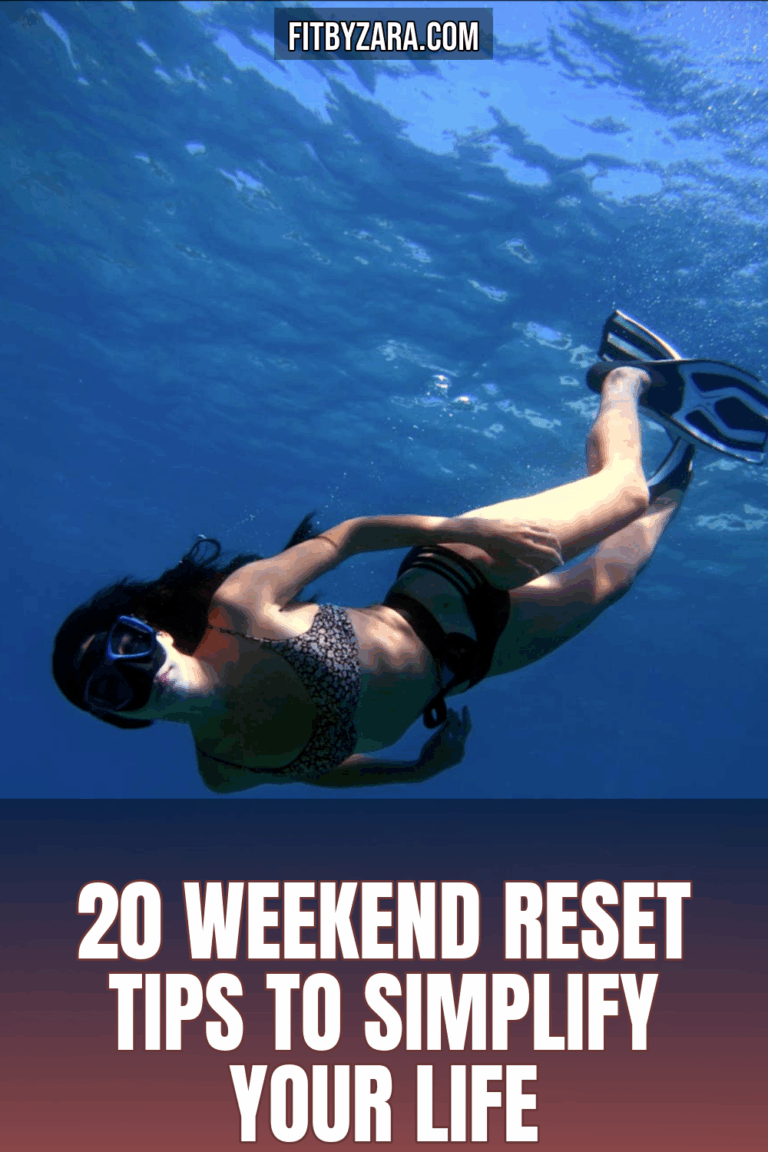 20 Weekend Reset Tips To Simplify Your Life