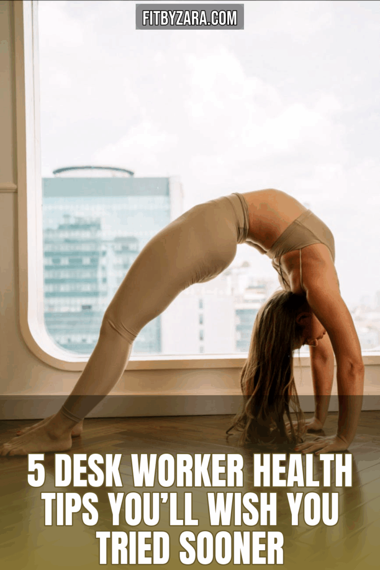 5 Desk Worker Health Tips You’ll Wish You Tried Sooner