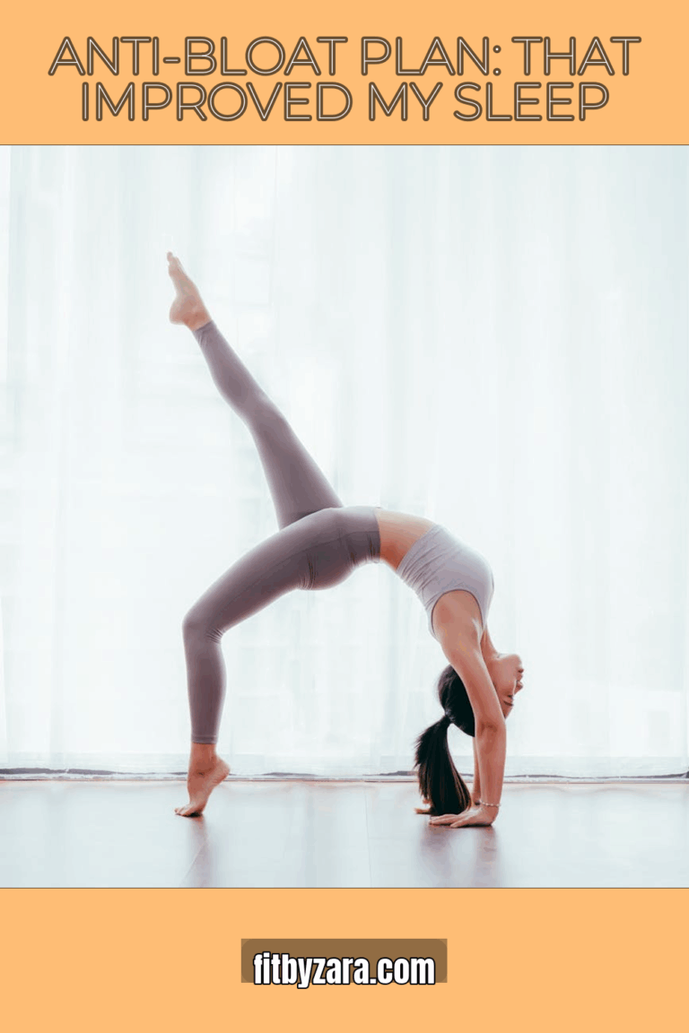 Anti-Bloat Plan: That Improved My Sleep