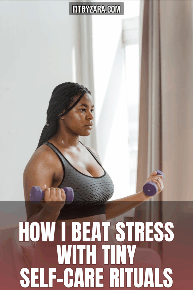 How I Beat Stress With Tiny Self-Care Rituals